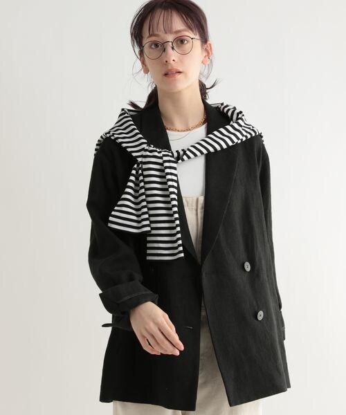 BABYLONE（バビロン）の「リネンWテーラードジャケット（）」 - WEAR