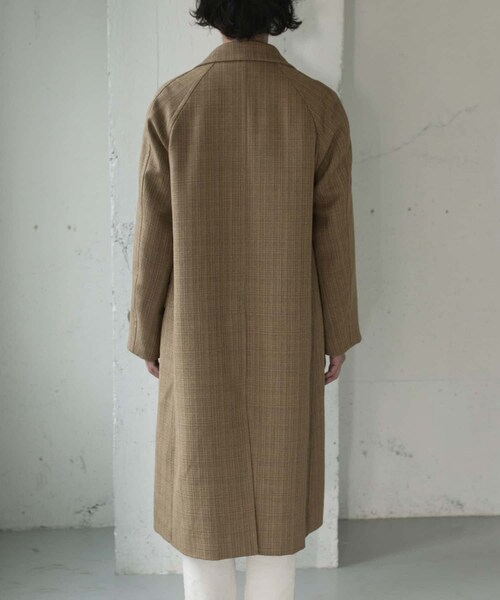 AURALEE(オーラリー)の「AURALEE BLUE FACED WOOL CHESTERCOAT(その他・メンズ・MIX BEIGE/MIX CCL・3/4)」の5枚目の写真