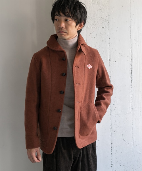 DANTON ダントン WOOL MOSSER シングルコート サイズ40 【公式通販】