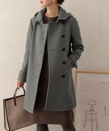 URBAN RESEARCH DOORS（アーバンリサーチドアーズ）の「ショールカラー2WAYロングコート（その他・レディース）」