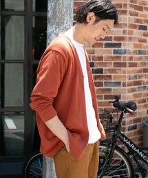 URBAN RESEARCH DOORS（アーバンリサーチドアーズ）の「COOLMAX ECO Vネックカーディガン∴（その他・メンズ）」