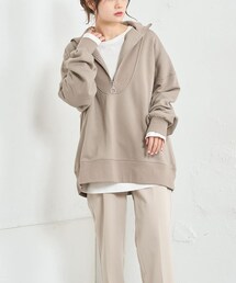 PUAL CE CIN | 【WEB限定】ハーフZIP BIG プルオーバー(Tシャツ/カットソー)