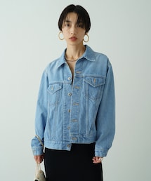 Loungedress ラウンジドレス　デニムジャケット　Gジャン LOUNGEDRESS（ラウンジドレス）の「デニムジャケット（デニム