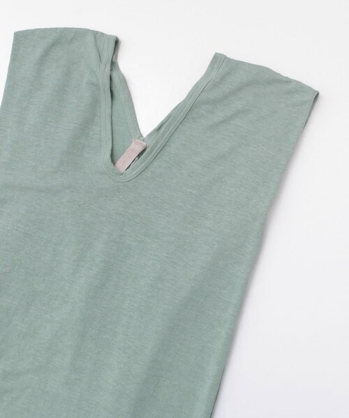 siiwa(シーワ)の「siiwa ヘンプコットンチュニック∴(その他・レディース・MINT/KHAKI GRAY・one)」の5枚目の写真