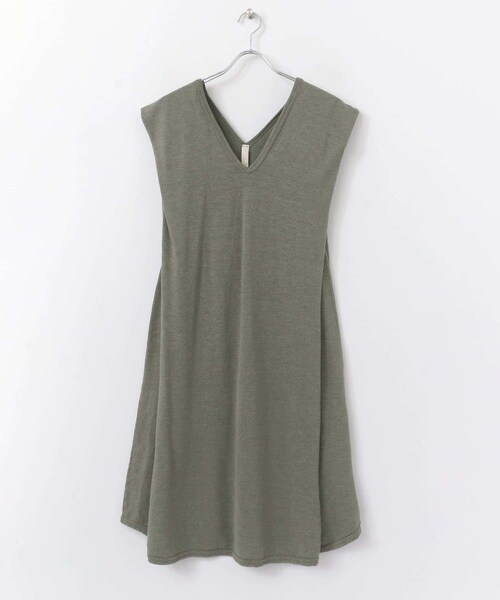 siiwa(シーワ)の「siiwa ヘンプコットンチュニック∴(その他・レディース・MINT/KHAKI GRAY・one)」の2枚目の写真