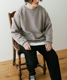 ITEMS URBANRESEARCH（アイテムズ アーバンリサーチ）の「ライトダンボール クルーネックプルオーバー（その他・メンズ）」