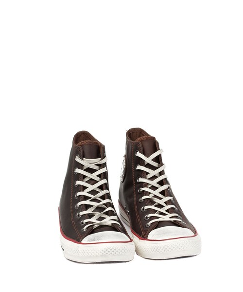 CONVERSE ALL STAR（コンバースオールスター）の「Chaussures Converse All Star Chuck Taylor All Star Side Zip Leather Hi Chuck Taylor As Side Hi Marron 308750（その他・Marron・Taille 36 (FR)/Taille 37 (FR)/Taille 38 (FR)）」の4枚目の写真