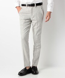 MORGAN HOMME | ウールアッシュパンツ（984P40）(パンツ)