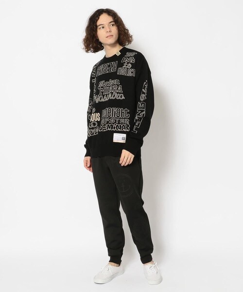 MIHARAYASUHIRO（ミハラヤスヒロ）の「Maison MIHARAYASUHIRO/ メゾン ミハラヤスヒロ/JACQUARD KNIT PULLOVER（トップス・メンズ・BLACK/BLUE・48）」の11枚目の写真