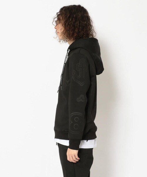 muta(ムータ)の「【別注】muta MARINE/ムータ マリン/MUTA Emboss Parka(その他・メンズ・BLACK・M/L/XL)」の3枚目の写真