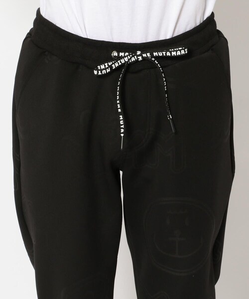 muta(ムータ)の「【別注】muta MARINE/ムータ マリン/MUTA Emboss Pants(パンツ・メンズ・BLACK・M/L/XL)」の4枚目の写真