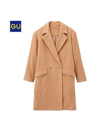 GU | （GU）ダブルテーラードコート(ジャケット/アウター)