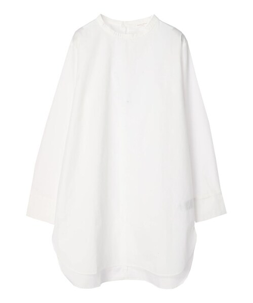 Green　Parks（グリーンパークス）の「SET2点 ミニ裏毛+シャツチュニック（トップス・杢グレー/ブラック/ベージュ・F）」の9枚目の写真