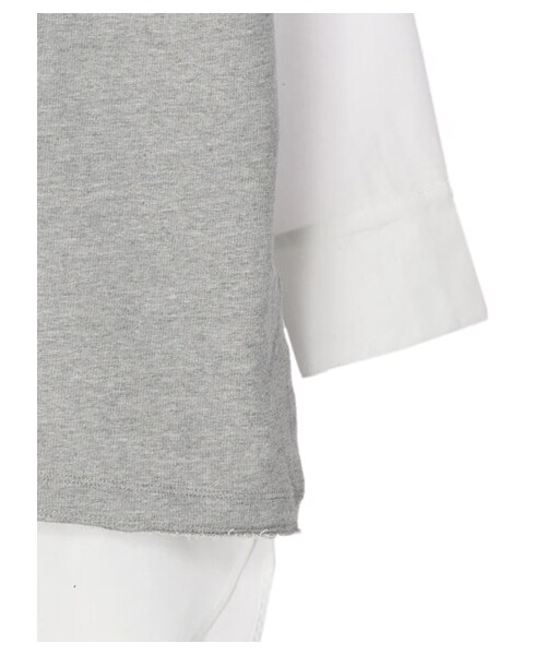 Green　Parks（グリーンパークス）の「SET2点 ミニ裏毛+シャツチュニック（トップス・杢グレー/ブラック/ベージュ・F）」の5枚目の写真