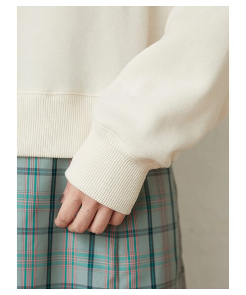 Green Parks(グリーンパークス)の「・ELENCARE DUEオフタートルキモウプルオーバー(トップス・オフホワイト/ピンク/グリーン/ネイビー・F)」の8枚目の写真