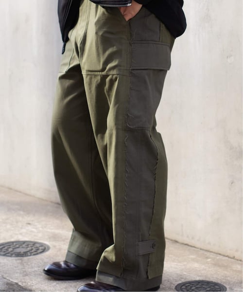 JOURNAL STANDARD（ジャーナルスタンダード）の「【STANDARD JOURNAL / スタンダード ジャーナル】by TERADA Military Pants（その他・グリーン/S/M/L）」の9枚目の写真