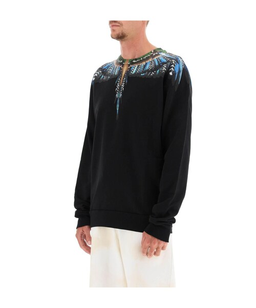 MARCELO BURLON（マルセロ・バーロン）の「21FW 마르셀로불론 템페라 윙스 크루넥 맨투맨 CMBA009F21FLE0031040L（その他・기타・S/M/L/XL）」の4枚目の写真