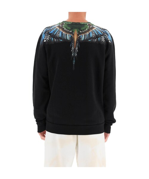 MARCELO BURLON（マルセロ・バーロン）の「21FW 마르셀로불론 템페라 윙스 크루넥 맨투맨 CMBA009F21FLE0031040L（その他・기타・S/M/L/XL）」の3枚目の写真