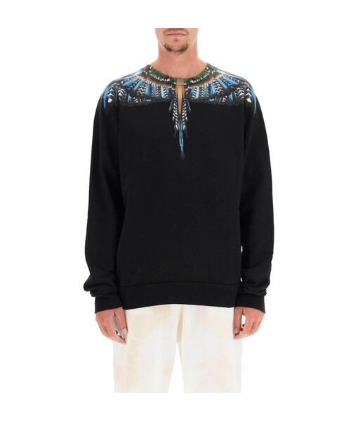 MARCELO BURLON（マルセロ・バーロン）の「21FW 마르셀로불론 템페라 윙스 크루넥 맨투맨 CMBA009F21FLE0031040L（その他・기타・S/M/L/XL）」の2枚目の写真