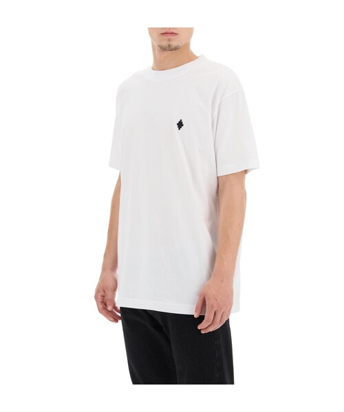 MARCELO BURLON（マルセロ・バーロン）の「21FW 마르셀로불론 크로스 자수 반팔 티셔츠 CMAA018F21JER0080110（その他・기타・S/M/L/XL）」の4枚目の写真