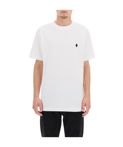 MARCELO BURLON（マルセロ・バーロン）の「21FW 마르셀로불론 크로스 자수 반팔 티셔츠 CMAA018F21JER0080110（その他・기타・S/M/L/XL）」の2枚目の写真