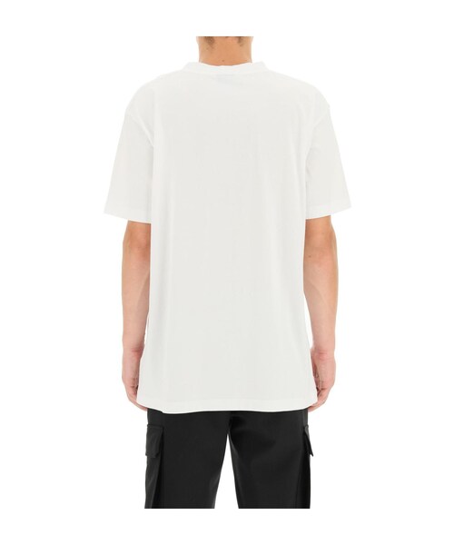 MARCELO BURLON（マルセロ・バーロン）の「21FW 마르셀로불론 깃털 목걸이 반팔 티셔츠 CMAA018F21JER0070109（その他・기타・S/M/L/XL）」の3枚目の写真