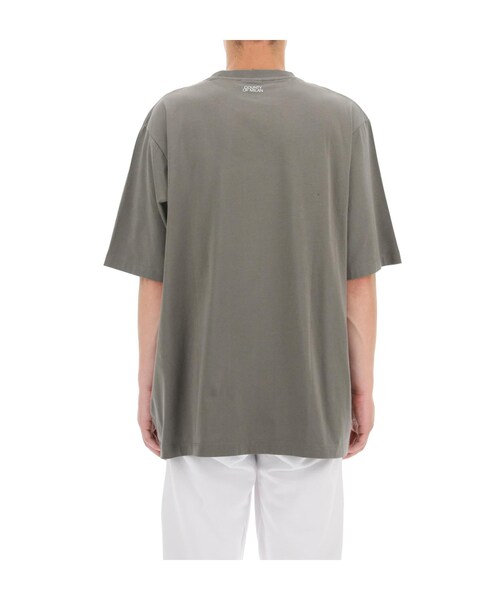 MARCELO BURLON（マルセロ・バーロン）の「21FW 마르셀로불론 크로스 오버사이즈 반팔 티셔츠 CMAA054F21JER0055601（その他・기타・S/M/L/XL）」の3枚目の写真