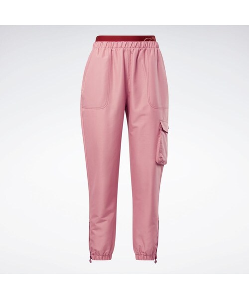 Reebok（リーボック）の「カーディ・B パンツ / Cardi B Pants（パンツ・ハンターグリーン(H59321)/ブラック(HA2708)/サンディーローズ(HD4768)・S/M/L）」の21枚目の写真
