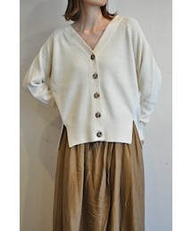 margaux | スリットワッフルカーディガン(カーディガン/ボレロ)