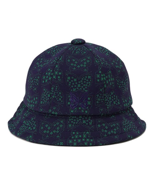 NEEDLES/ニードルズ Bermuda Hat - Poly Jq. バミューダハット NO.KP046E