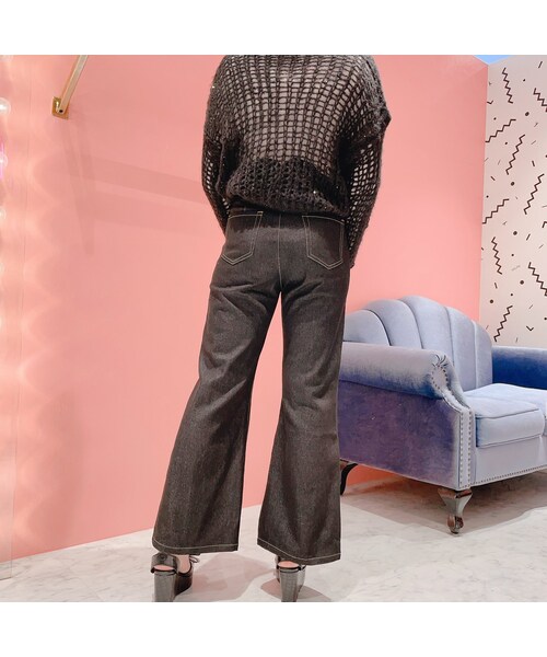 lilLilly(リルリリー)の「スカラップデニムパンツ【2022S/S】(パンツ・レディース・LT BLUE/S/LT BLUE/M/BLUE/S/BLUE/M/BLACK/S/BLACK/M)」の16枚目の写真