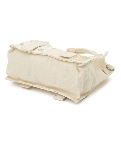 AVIREX（アヴィレックス）の「【直営店限定】デニム スター トートバッグ/DENIM STAR TOTE BAG（バッグ・OFF/WHITE/W/USED・F）」の5枚目の写真