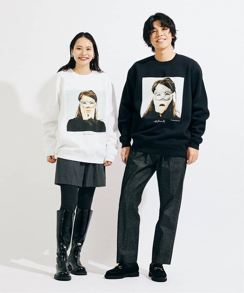 JOURNAL STANDARD(ジャーナルスタンダード)の「《予約》【Bjork by Bjorn Opsahl / ビョーク】プリントスウェット(その他・ブラック/M/L/XL)」の9枚目の写真