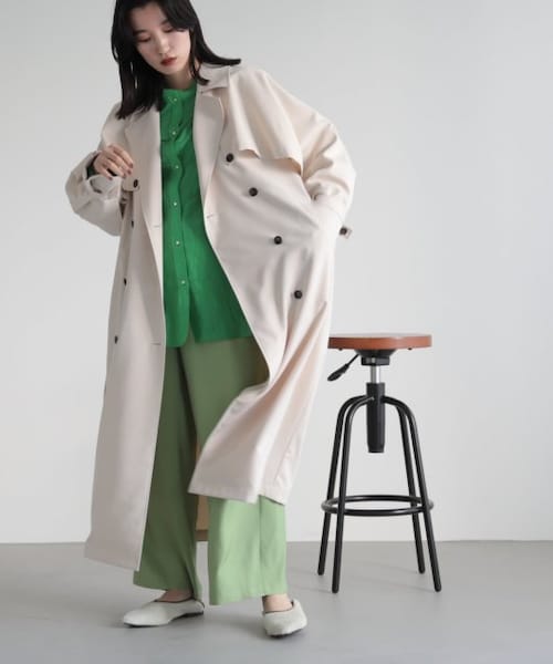 MJUKA.（ミューカ）の「LONG TRENCH COAT（）」 - WEAR