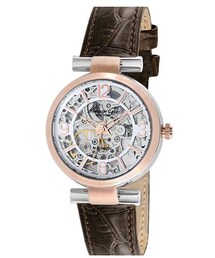 Kenneth Cole | Kenneth Cole New York Automatic Leather Strap Watch, 32mm(アナログ腕時計)