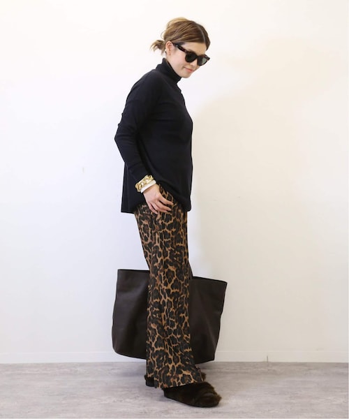 Deuxieme Classe（ドゥーズィエムクラス）の「追加 leopard easy パンツ（パンツ・ブラウン B/(022)/36/在庫あり/38）」の19枚目の写真