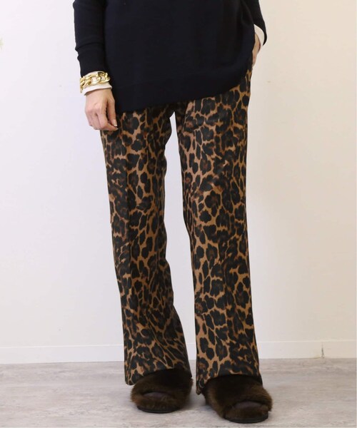 Deuxieme Classe（ドゥーズィエムクラス）の「追加 leopard easy パンツ（パンツ・ブラウン B/(022)/36/在庫あり/38）」の15枚目の写真