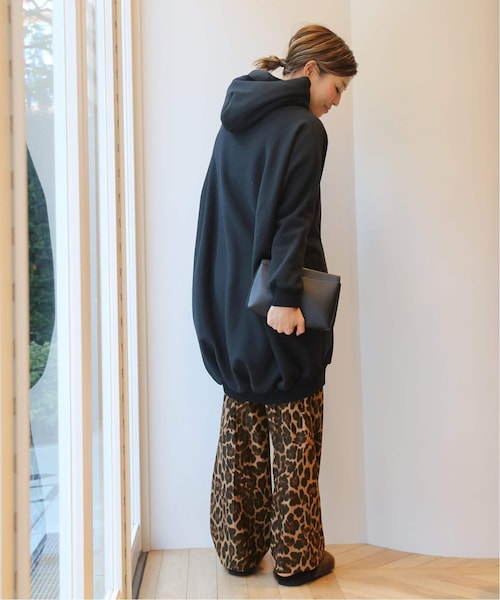 Deuxieme Classe（ドゥーズィエムクラス）の「追加 leopard easy パンツ（パンツ・ブラウン B/(022)/36/在庫あり/38）」の9枚目の写真