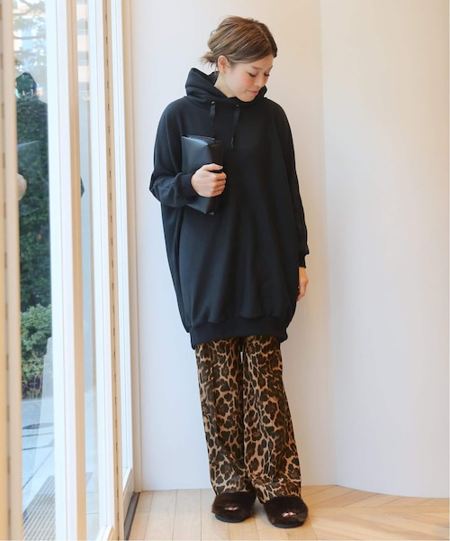 Deuxieme Classe（ドゥーズィエムクラス）の「追加 leopard easy パンツ（パンツ・ブラウン B/(022)/36/在庫あり/38）」の8枚目の写真