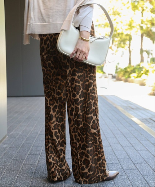 Deuxieme Classe（ドゥーズィエムクラス）の「追加 leopard easy パンツ（パンツ・ブラウン B/(022)/36/在庫あり/38）」の12枚目の写真