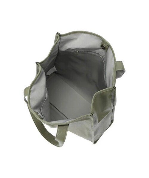 koe（コエ）の「フェイクレザースクエアトート（その他・ブラック/グレーベージュ/ライトカーキ/A・F）」の8枚目の写真