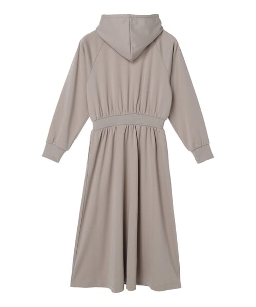 Green　Parks（グリーンパークス）の「【予約】armonia.フード付きカットワンピース（ワンピース/ドレス・ブラック/ベージュ/グリーン・F）」の17枚目の写真