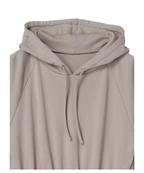 Green　Parks（グリーンパークス）の「【予約】armonia.フード付きカットワンピース（ワンピース/ドレス・ブラック/ベージュ/グリーン・F）」の18枚目の写真