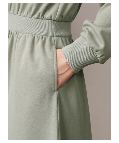 Green　Parks（グリーンパークス）の「【予約】armonia.フード付きカットワンピース（ワンピース/ドレス・ブラック/ベージュ/グリーン・F）」の11枚目の写真