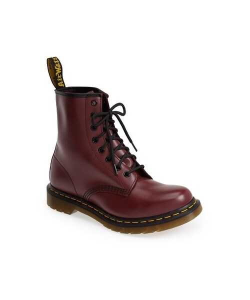 Dr. Martens（ドクターマーチン）の「Dr. Martens '1460 W' Boot（ブーツ・レディース・Cherry・5 M/6 M/7 M/8 M/9 M/10 M/11 M）」の4枚目の写真