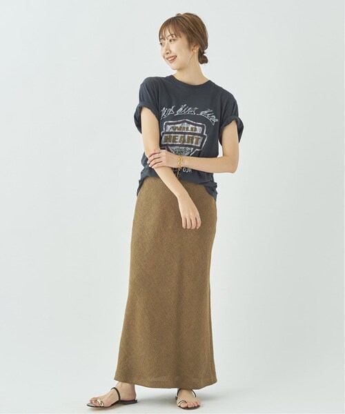 plage(プラージュ)の「《予約》MANTECO マーメイドスカート◆(スカート・キャメル/(025)/34/在庫あり/36/38)」の3枚目の写真