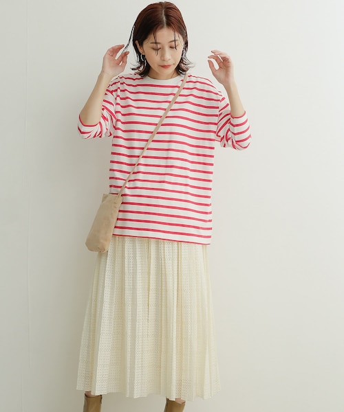 URBAN RESEARCH DOORS(アーバンリサーチドアーズ)の「ボーダーワイドプルオーバー(その他・レディース・RED/ROYAL BLUE/BLACK・1)」の10枚目の写真