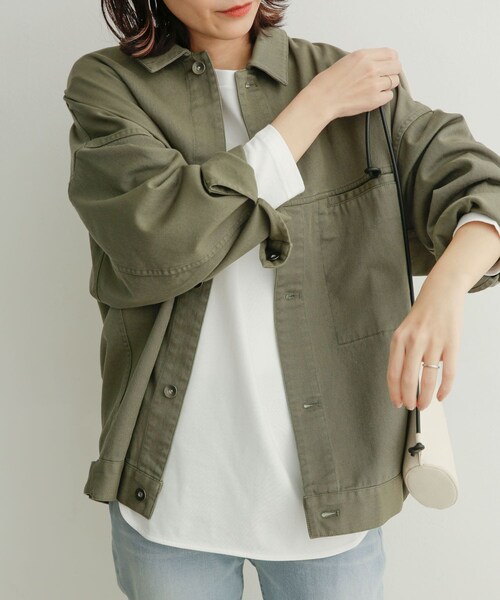 URBAN RESEARCH DOORS(アーバンリサーチドアーズ)の「コットンラウンドヘムチュニックTシャツ(その他・レディース・OFF・1)」の15枚目の写真