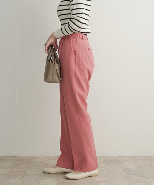 URBAN RESEARCH DOORS（アーバンリサーチドアーズ）の「カラーストレッチトラウザー（その他・レディース・GREEN/PINK/BLUE・0/1）」の22枚目の写真