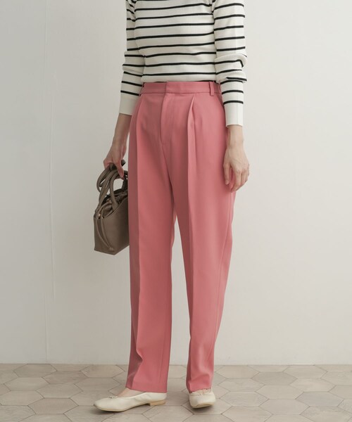 URBAN RESEARCH DOORS（アーバンリサーチドアーズ）の「カラーストレッチトラウザー（その他・レディース・GREEN/PINK/BLUE・0/1）」の21枚目の写真